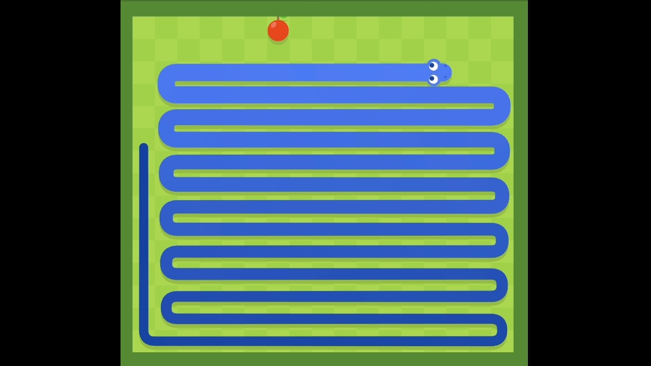 Road to completing the Google Snake Game Attempt 5 (BEST SCORE YET)