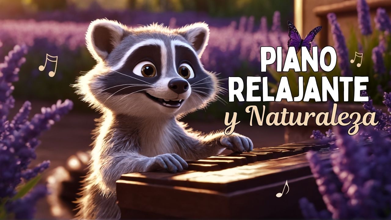 Piano Relajante con Sonidos de la Naturaleza - Música de Fondo para la Calma Profunda 🎶🌿