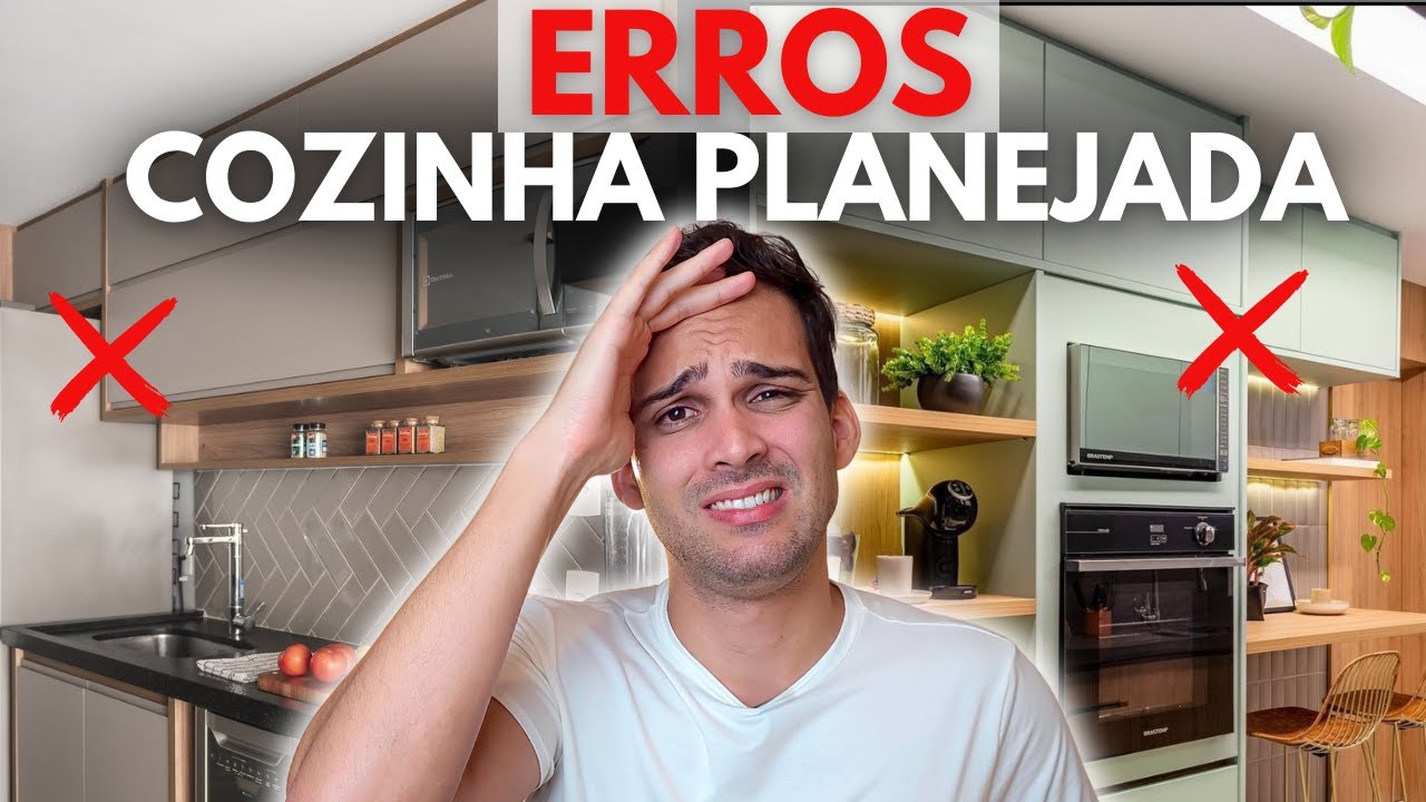 MAIORES ERROS EM MÓVEIS DE COZINHA