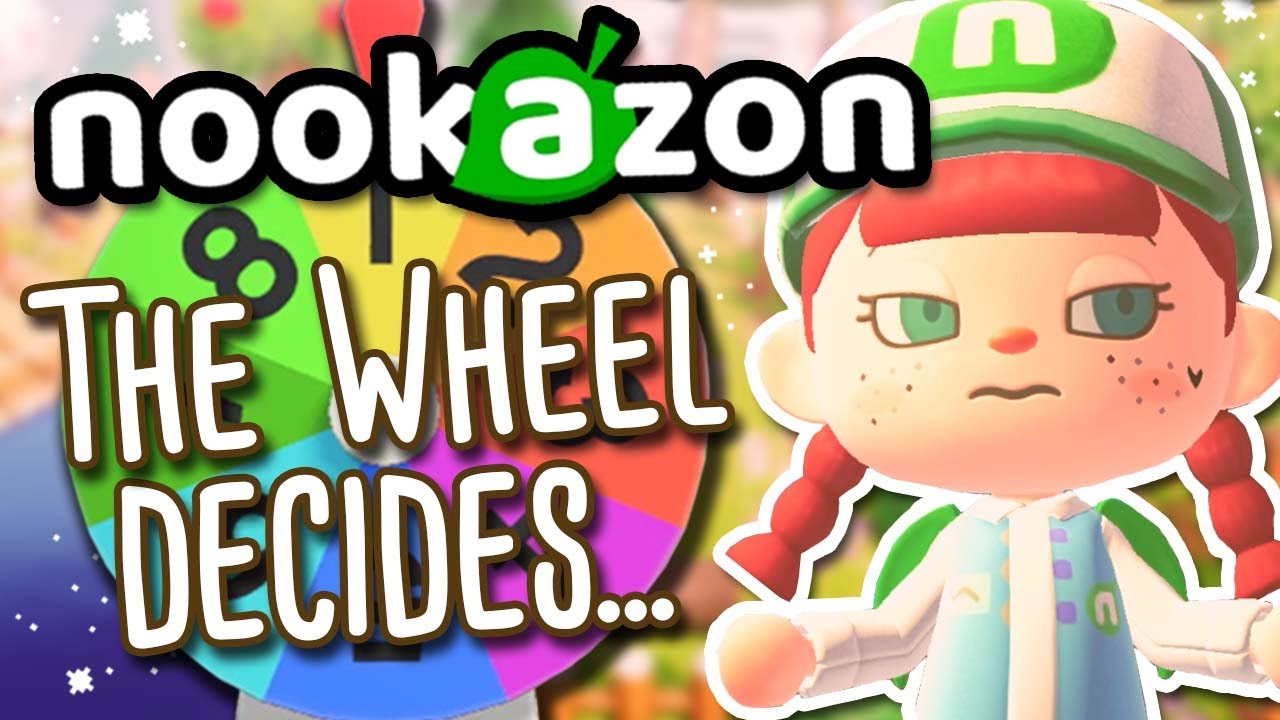 🎡Nookazon but THE WHEEL chooses what I buy! | Animal Crossing New Horizons