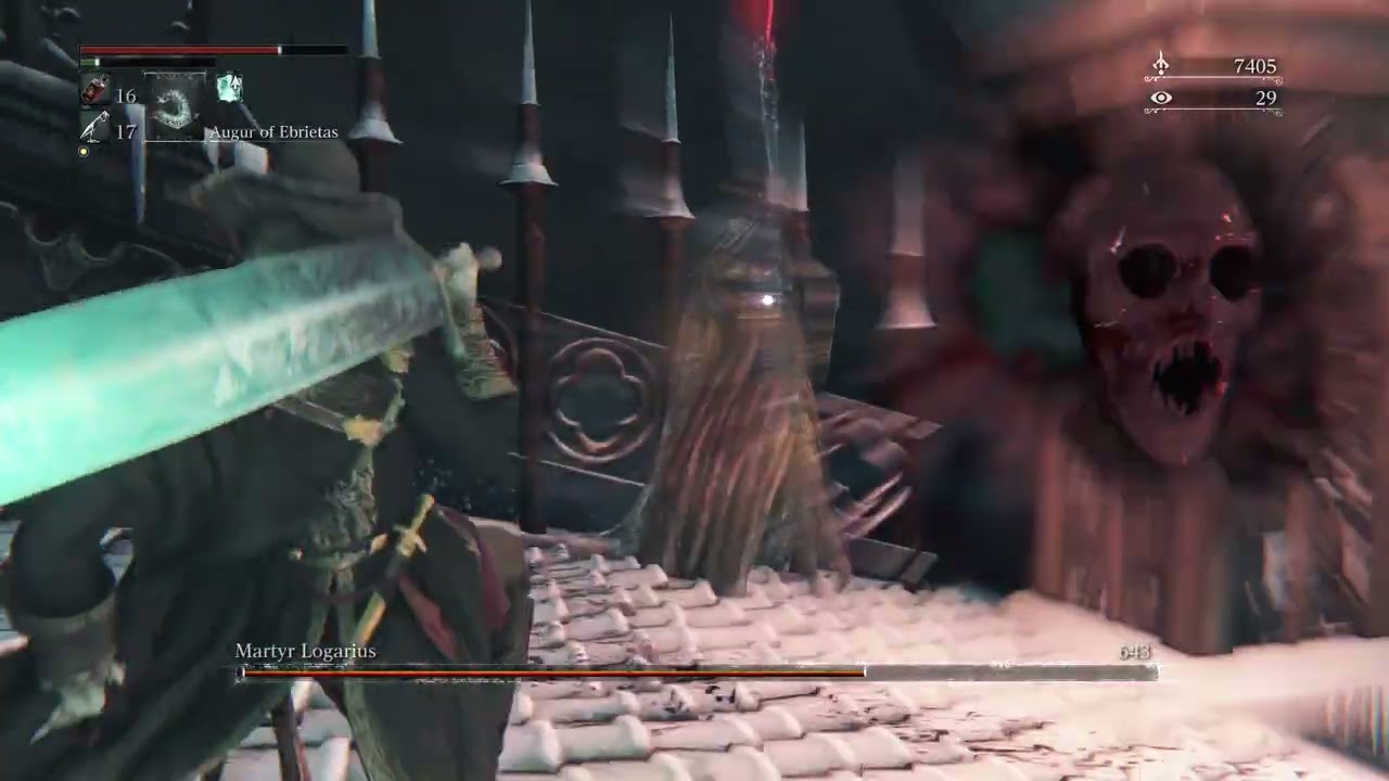 Mártir Logarius vs Áugure de Ebrietas
