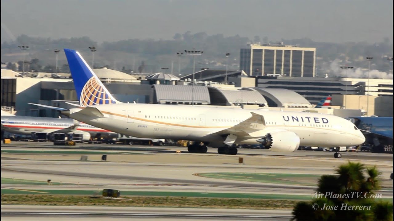 Plane Spotting at LAX 1 Hour and 25 Minutes Long Video
