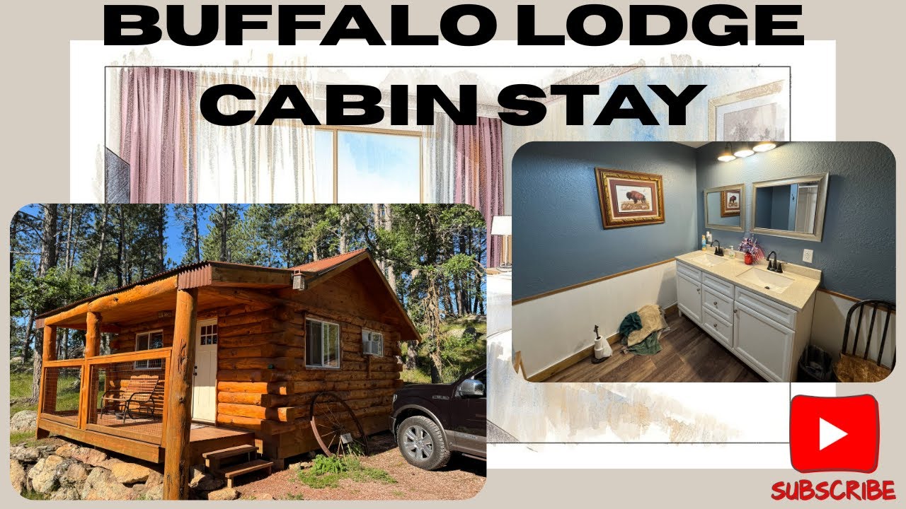 Cabin and Grounds Tour at Buffalo Lodge | Keystone, South Dakota - ROOM TOURS 2025