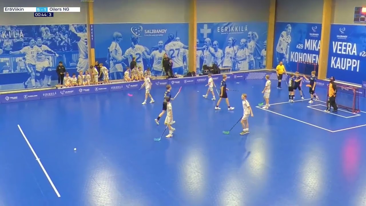 Maalikooste 24.1.2026 P14 A, Eerikkilä Floorball Tournament: EräViikingit Sininen - Oilers NG Black