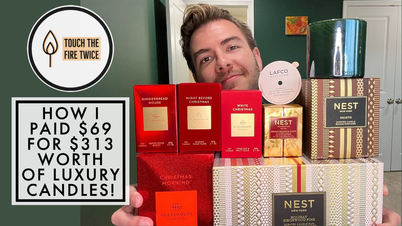 Рождественская распродажа роскошных свечей в июле! | LAFCO, Nest, Glasshouse Fragrances | TouchTh...
