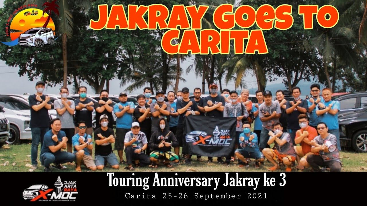 X-MOC Pengda Jakarta Raya touring to Carita merayakan Anniversary yang ketiga | Family Fun Day #6