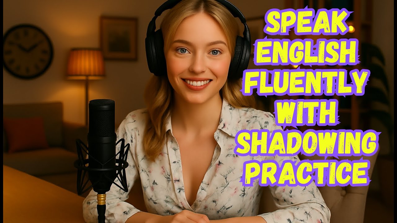 SPEAK ENGLISH FLUENTLY with Shadowing English Speaking Practice | Episode 2 | English Podcast
