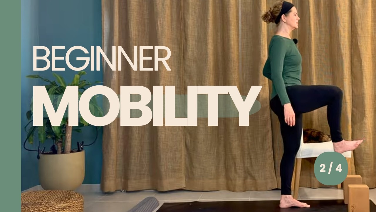 Beginner Yoga: Mobility | Track 1 - Easing Into Movement / Less Active, 45 Mins. Level 1