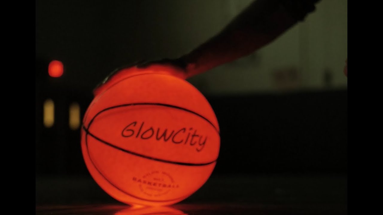 GlowCity Light up LED Basketball Perfect for Playing Basketball At Night