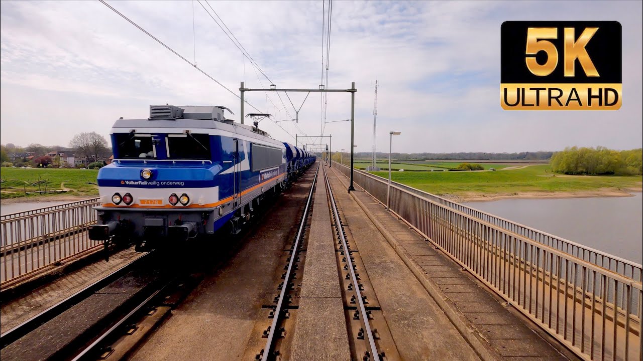 [5K] Spotters! Hengelo - Amersfoort CABVIEW HOLLAND VIRM 28apr 2021