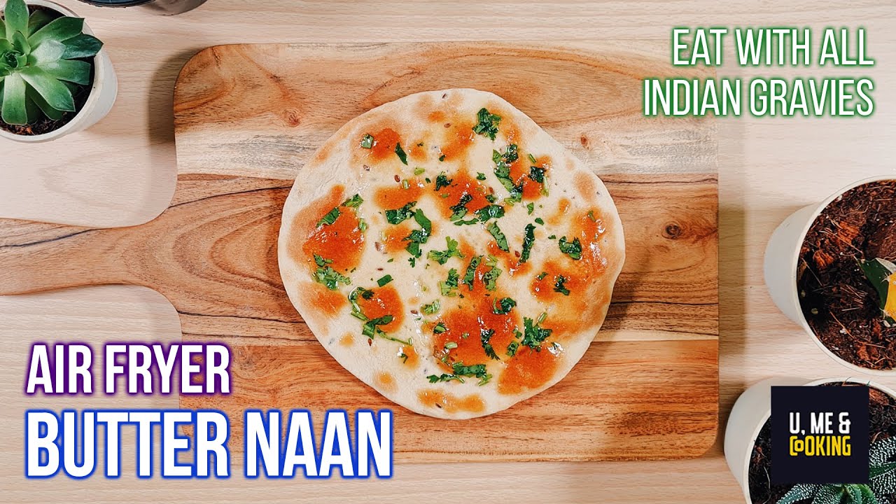 Air fryer Butter Naan Recipe #butternaanrecipe #indianbread #homemadenaanrecipe