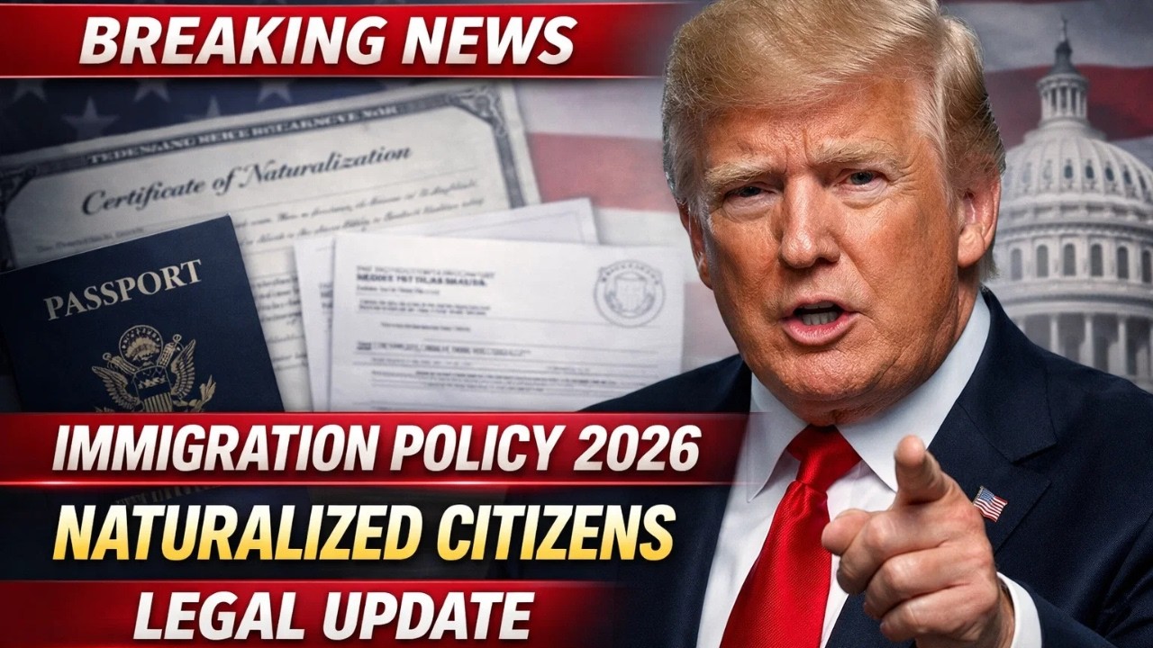 Trump Immigration Policy 2026: What Naturalized Citizens Must Know Now &ndash; Complete Legal Guide!