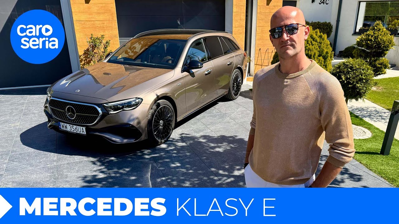 Mercedes E 300de, czyli i złoty i nieskromny! (TEST PL/ENG 4K) | CaroSeria