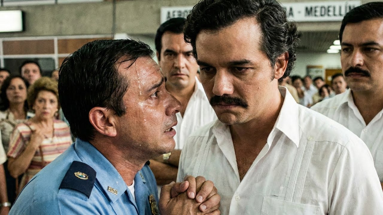 Policía humilla a Pablo Escobar en el aeropuerto delante de todos… y se arrepiente segundos después