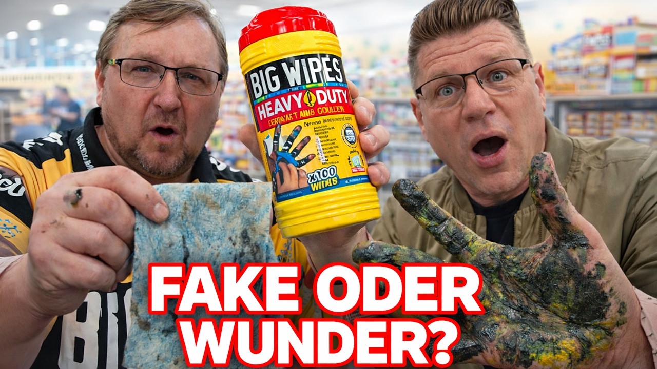 Reinigungstücher gegen Öl, Farbe, Silikon – Fake oder Wunder? Eisenwarenmesse Köln