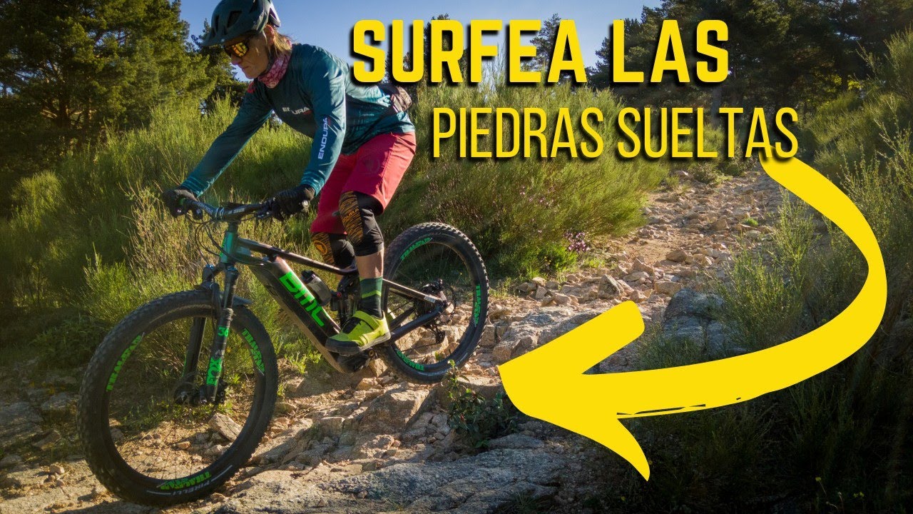 Cómo bajar trialeras de piedra suelta en Mountain Bike. 6 trucos para dominar los melonares en bici.