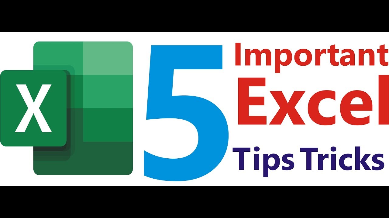 5 Important Excel tips tricks you must know 2020