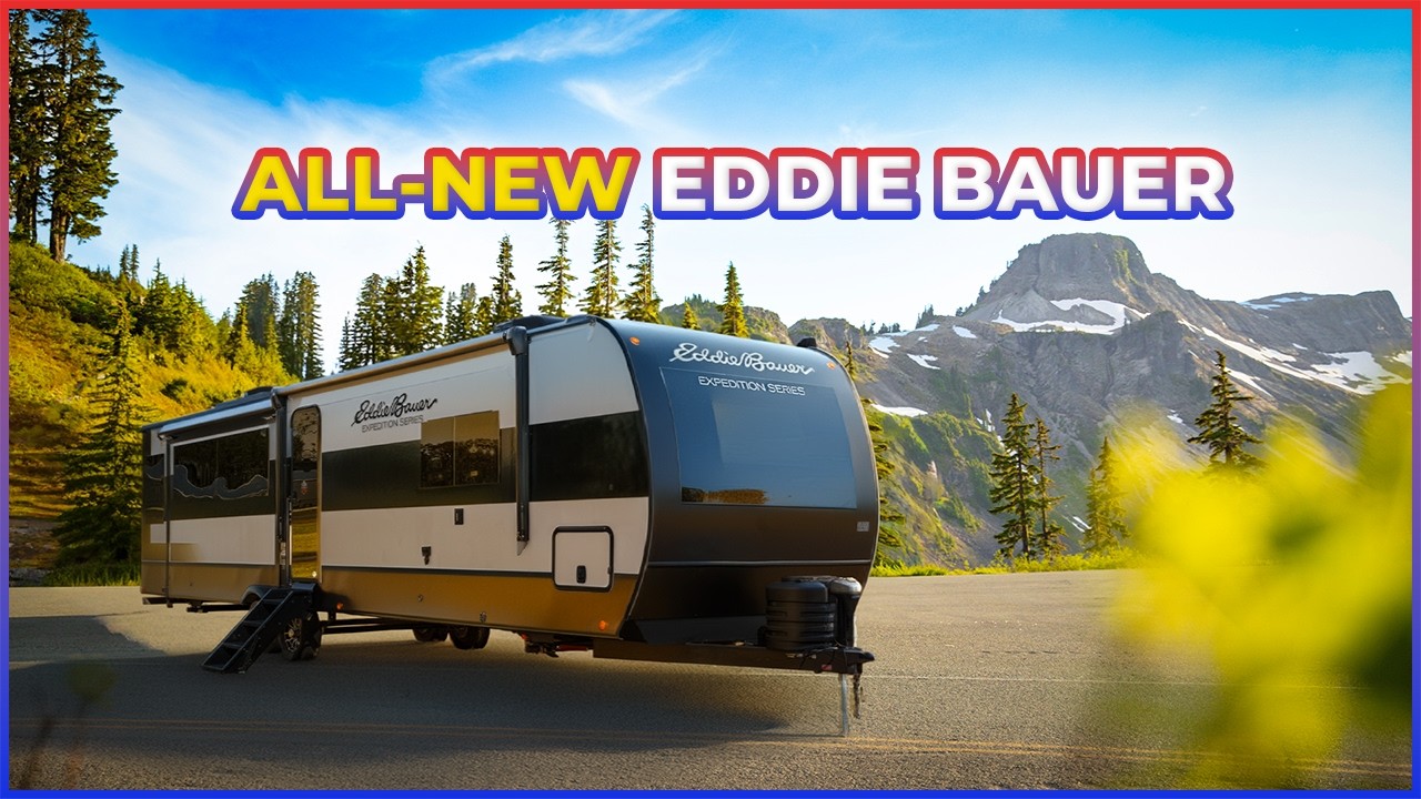 Посмотрите, как голландцы модернизировали этот туристический прицеп Eddie Bauer 345RL 2026 года в...