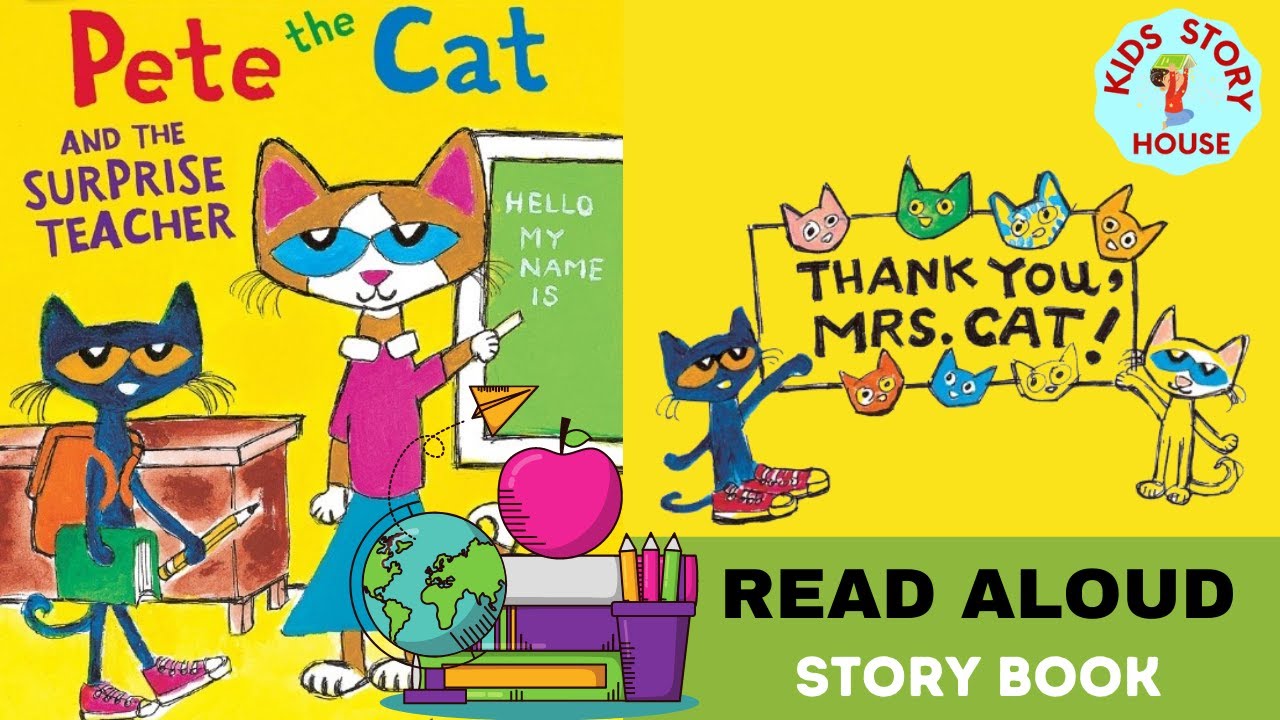 Pete the Cat and The Surprise Teacher | Kids Read Aloud book | Kids Picture Book | I Can Read Book