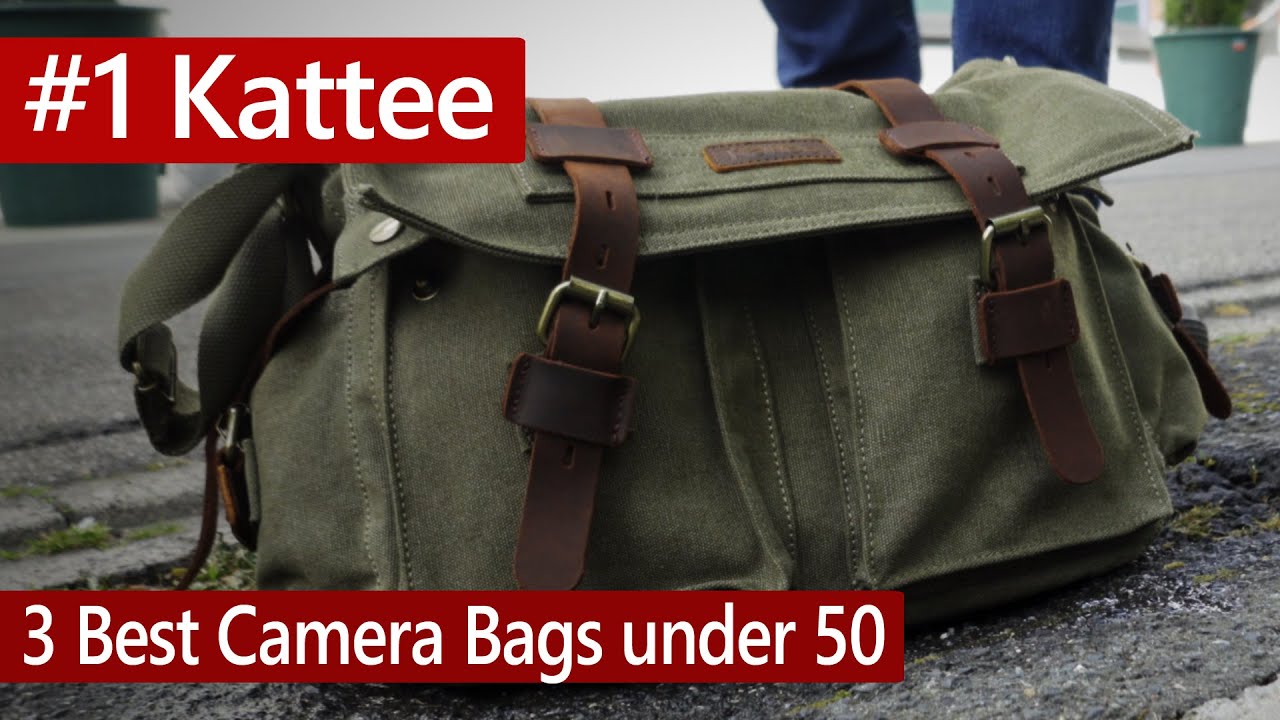 KATTEE Vintage Camera Bag [Review] 💼 One of the 3 Best Camera Bags under 50 USD/EUR