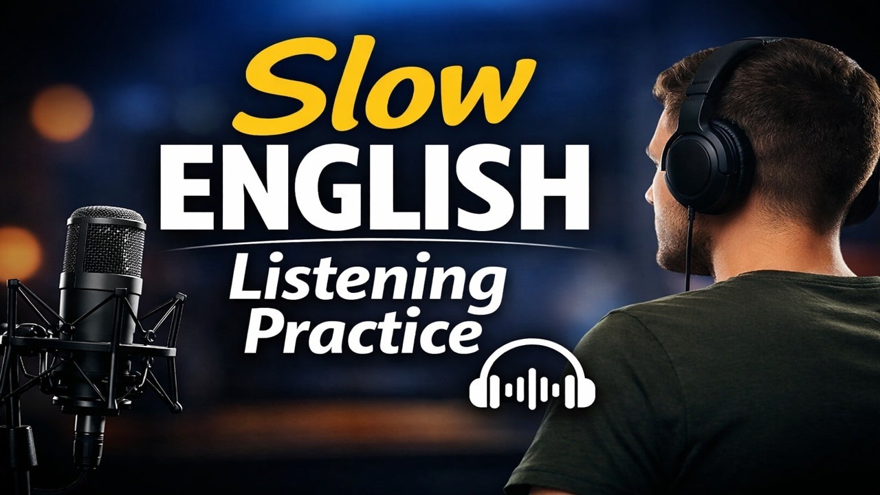 Learn English with Podcast | Slow English Listening & Fluency Practice | A1 & A2 Shadowing Practice