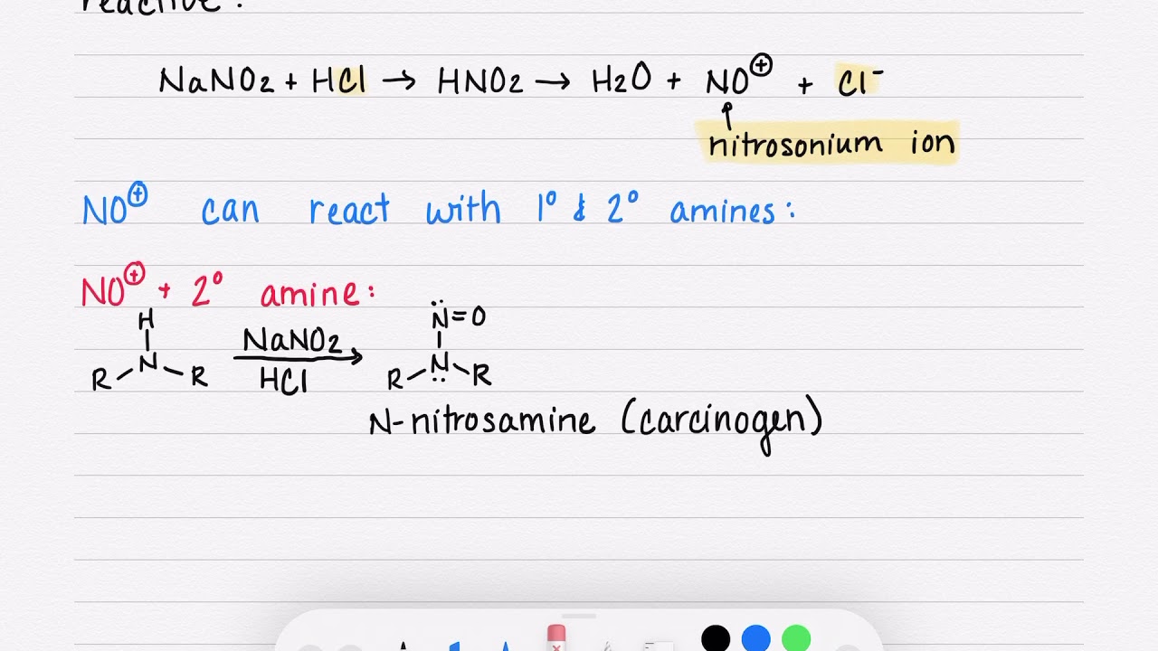 23.10 Reactions of Amines with Nitrous Acid