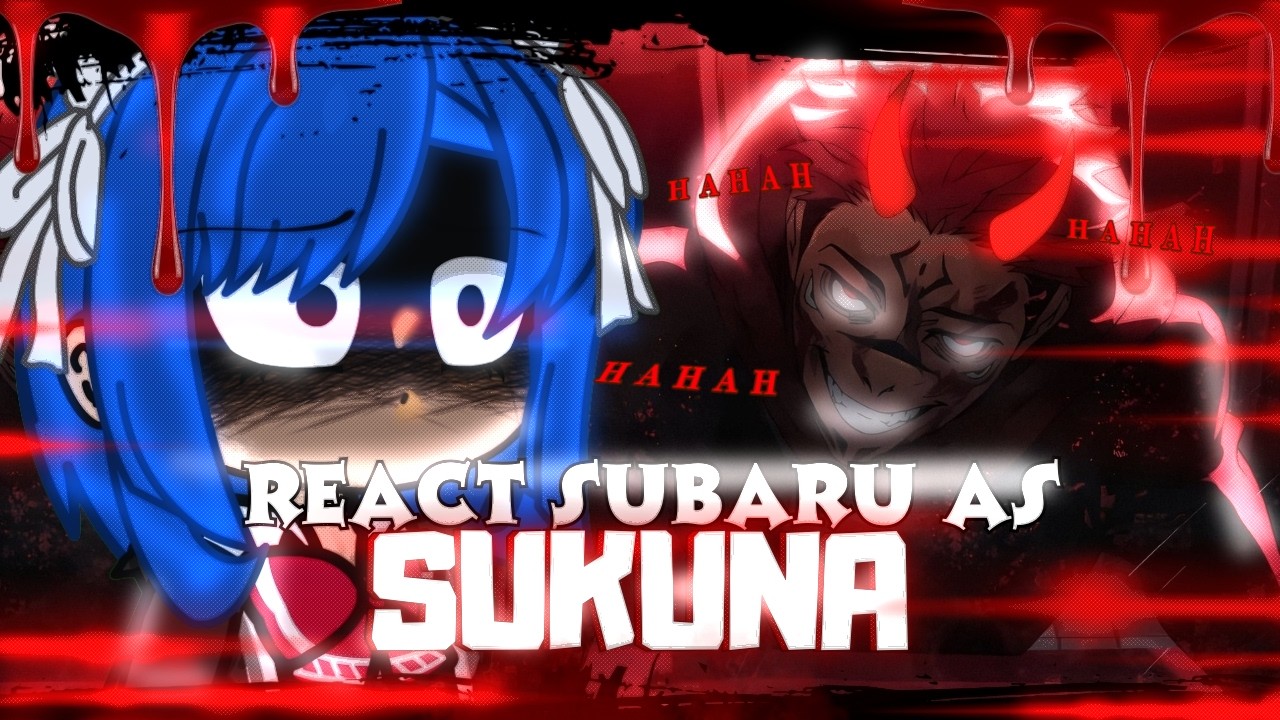 😈🩸 Re:Zero React To Subaru As Sukuna | JJK - Jujutsu Kaisen | 🇧🇷🇺🇸