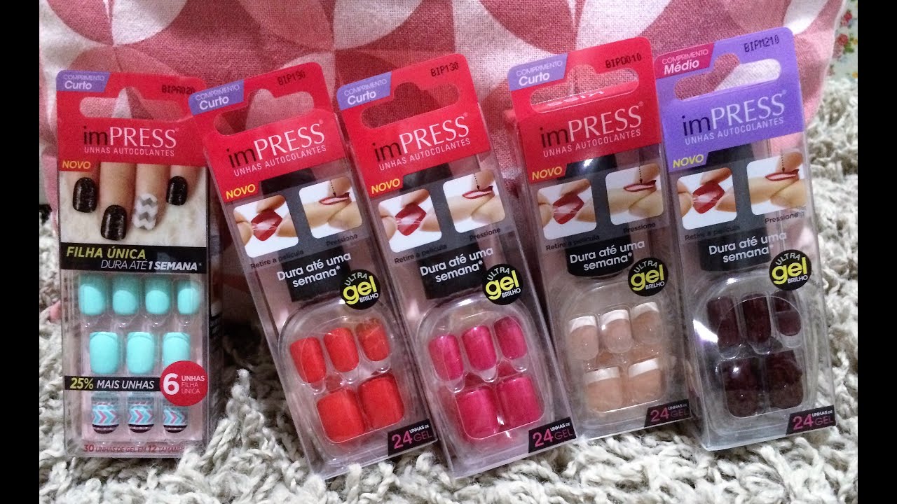 Unhas Postiças imPRESS - Aplicação e Resenha