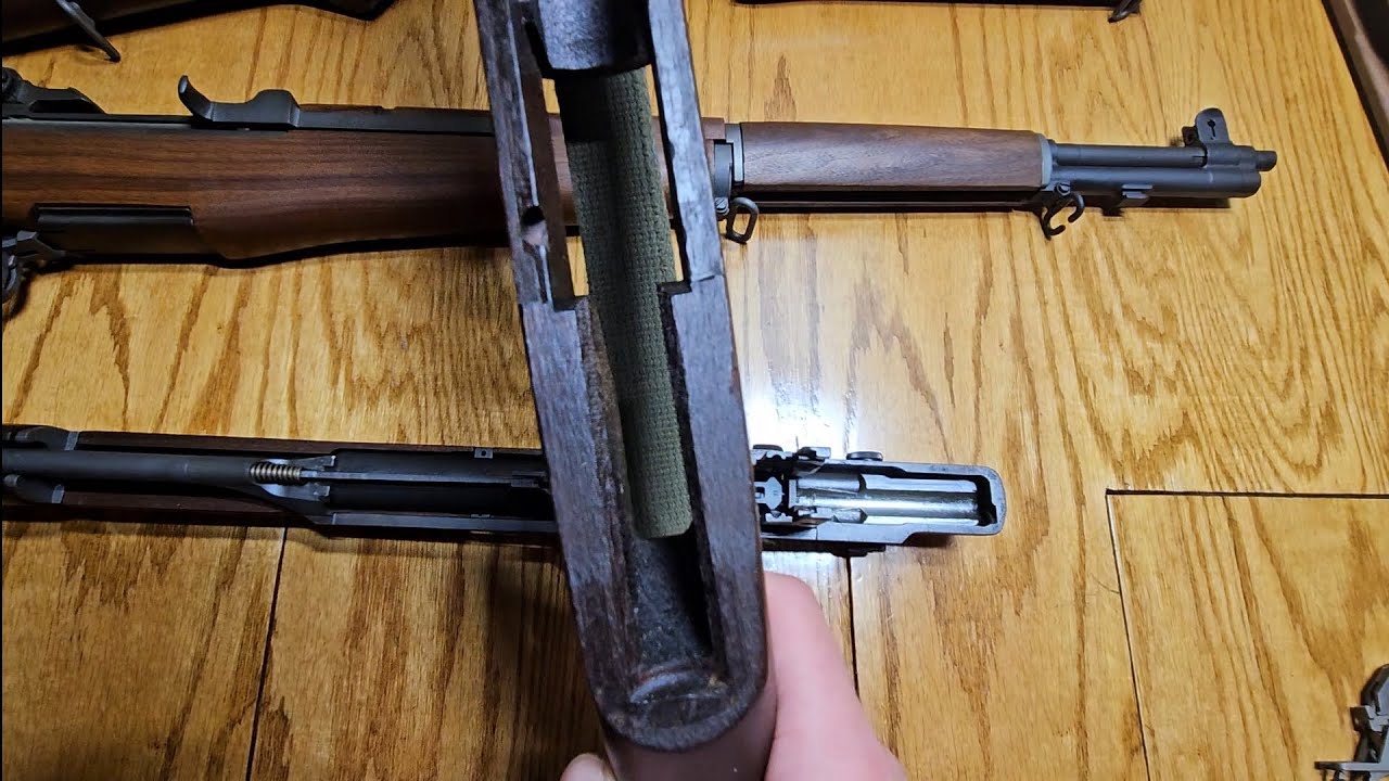 M1 Garand stock fitting and accurizing