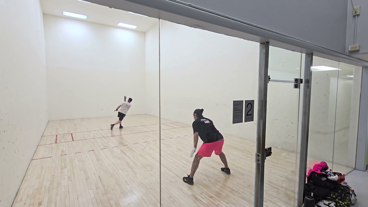 Thursday Maryland 4wall small ball singles handball #usha #wph