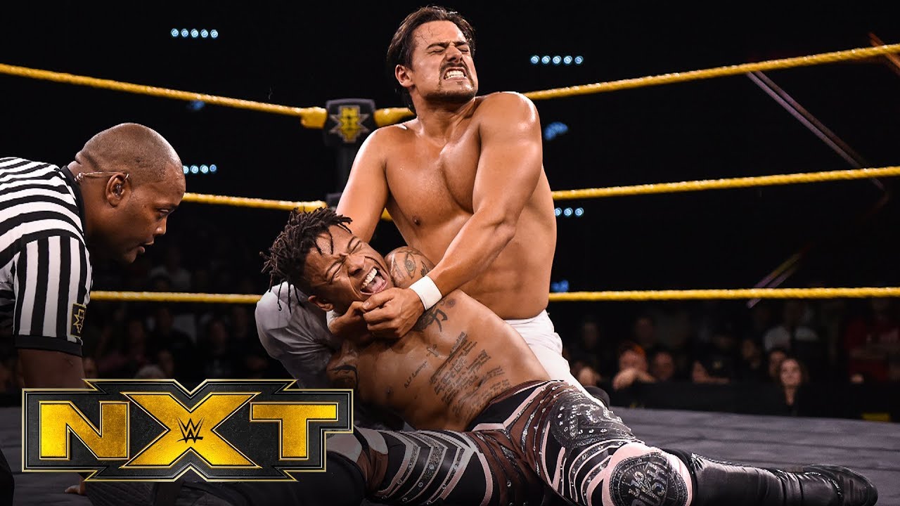 Lio Rush vs. Angel Garza – NXT Cruiserweight Championship Match: WWE NXT, Dec. 11, 2019