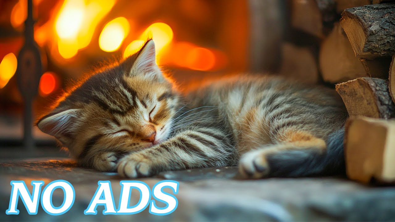 12 часов успокаивающей кошачьей музыки 🐾 Звуки для снятия стресса у кошек 💙 Нежная фоновая музыка
