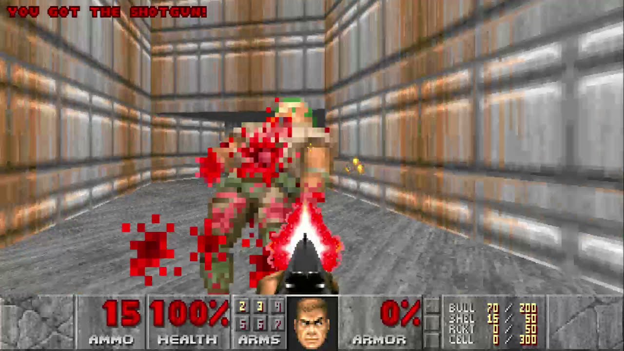 Doom E1M7 Computer Station 1:13:00