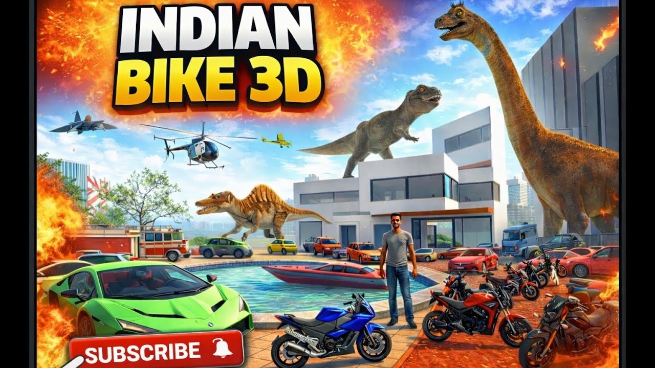Desi Rider Mode ON 😎 Indian Bike 3D Gameplay🔥