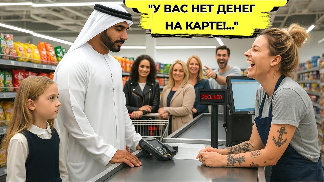 Карта ШЕЙХА-Миллионера Отклонена… Но, Дочь Горничной Сделала Невероятное