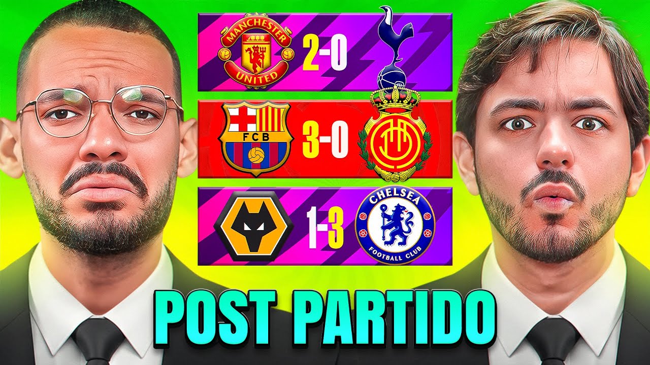 GANÓ EL BARCELONA (OTRA VEZ), UNITED EN RACHA, HATTRICK DE PALMER Y MÁS
