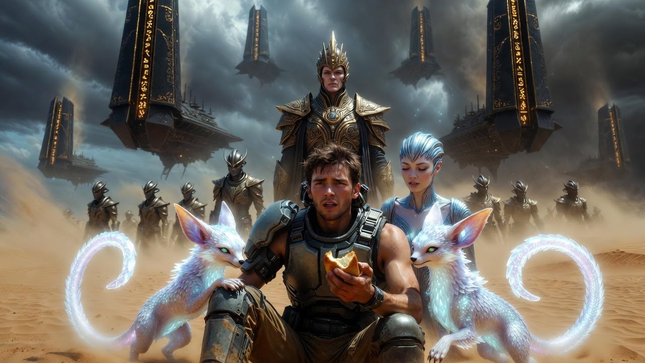 Human Soldier Feeds Alien “Strays” — Discovers They’re Royal Heirs! 👑🌌