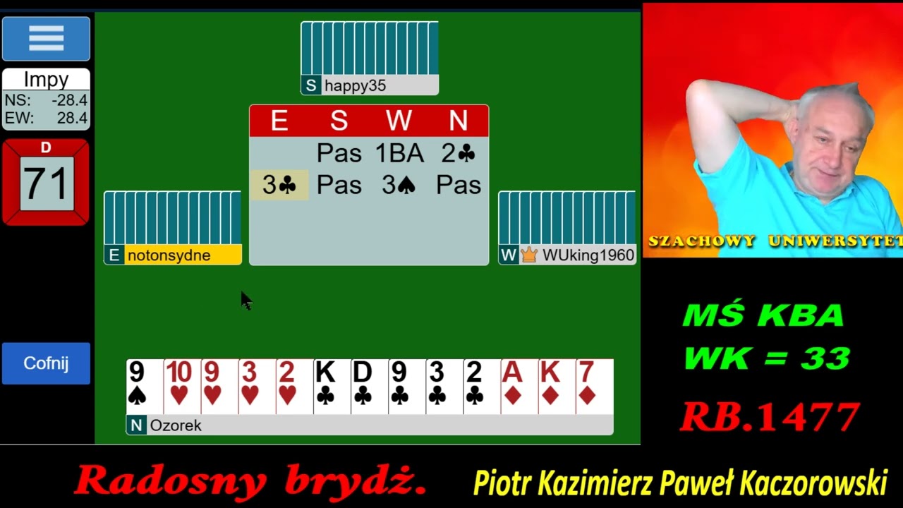 Radosny Brydż RB.1477