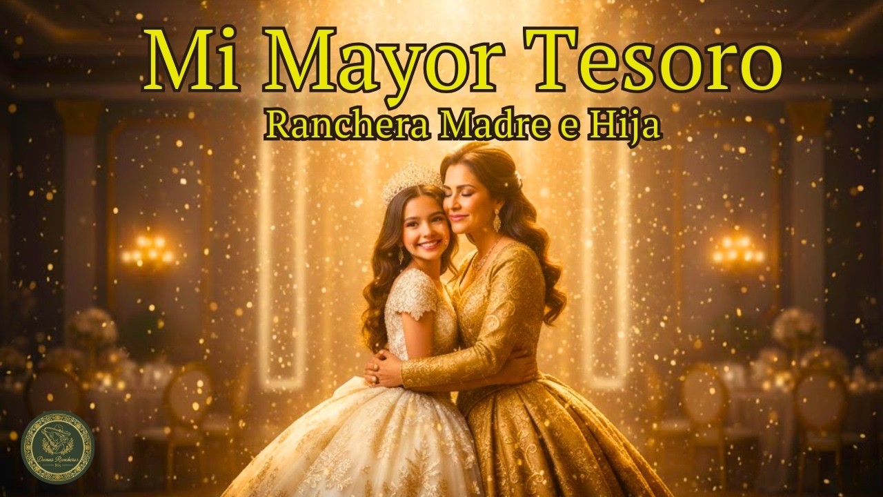 ¡MI MAYOR TESORO! Ranchera para dedicar a una HIJA | Vals Quinceañera y Graduación | Damas Rancheras