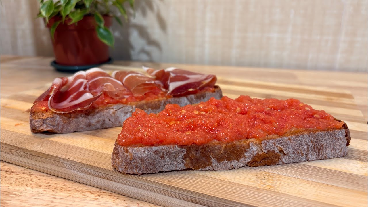 PÃO COM TOMATE: A Receita Espanhola Mais Simples (E Surpreendente!)