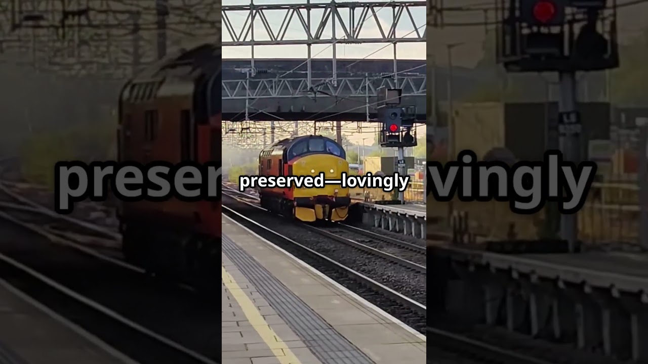 How Fans Kept the 37 Alive #class37 #loco #locomotive #railway #fyp