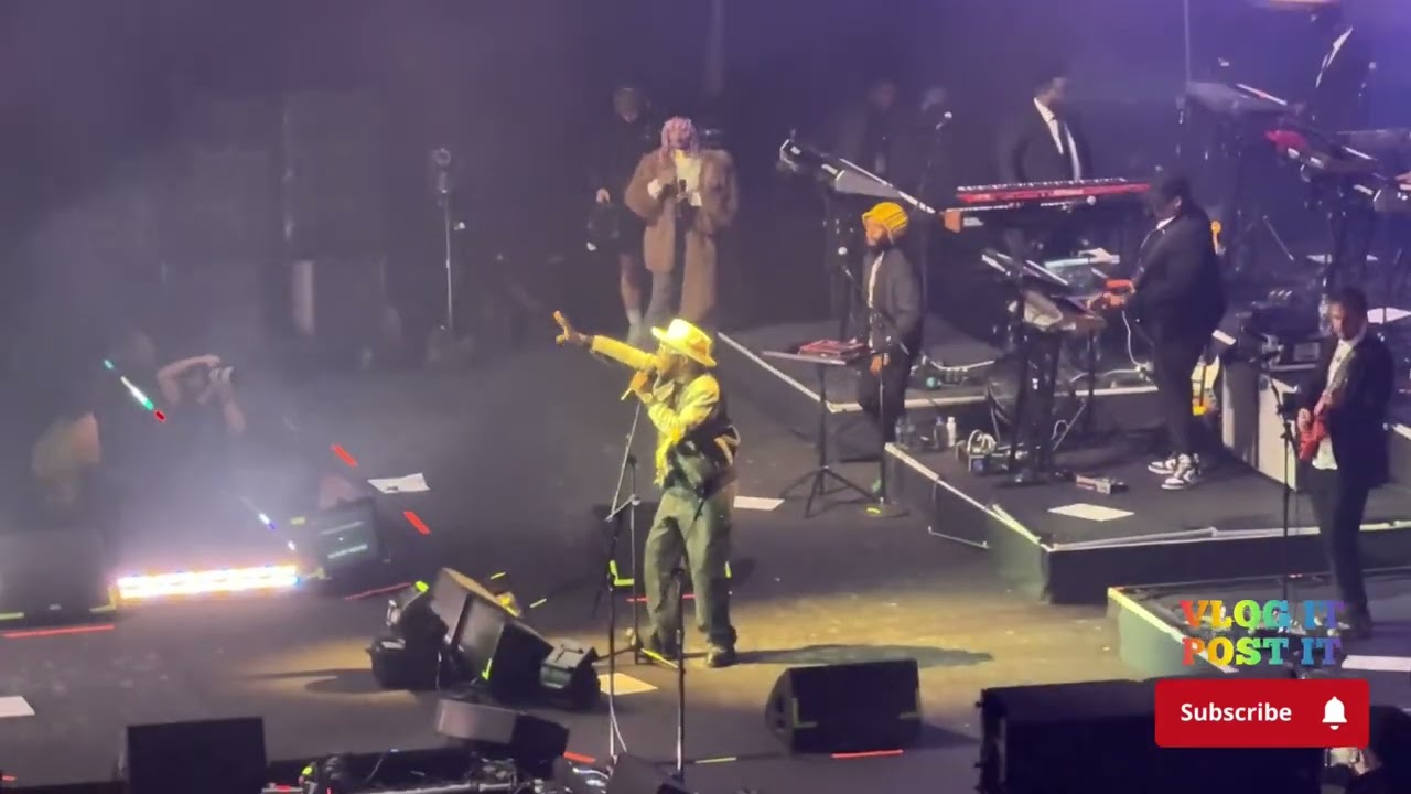 Wyclef Jean, Lauryn Hill, Fugees Live in London, The 02 Arena - 911 (with guitar), October202