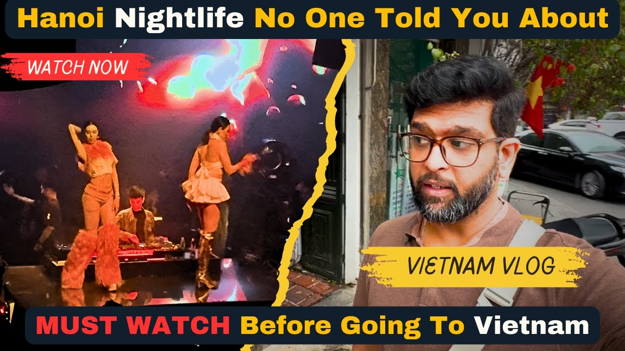 The Wildest Night Life in Hanoi Vietnam 2025 | Beer Street Hanoi | Hanoi Train Street
