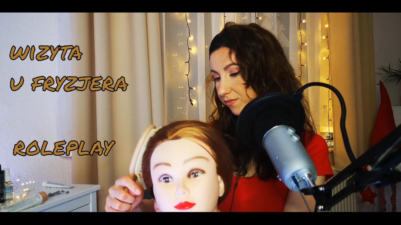 ASMR po polsku - Wizyta u fryzjera ✂ #Roleplay