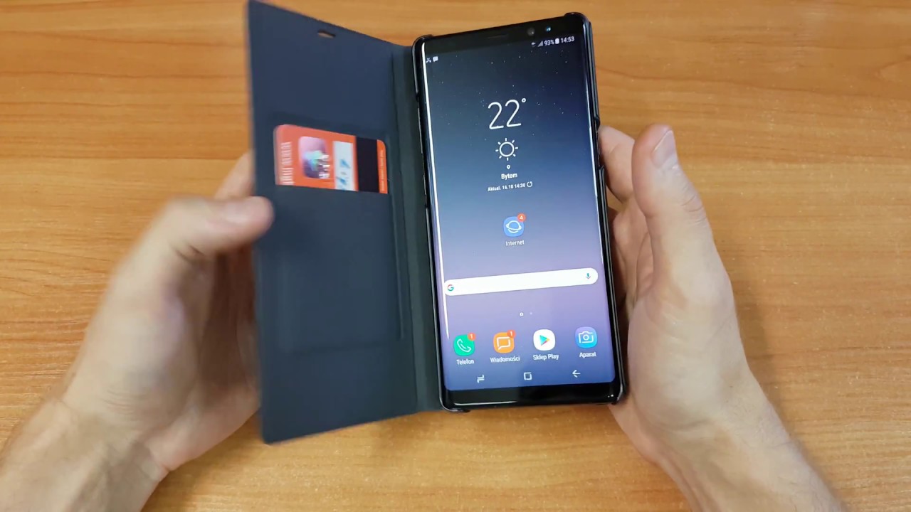 LED VIEW COVER Galaxy Note 8 TEST etui do smartfona| ForumWiedzy