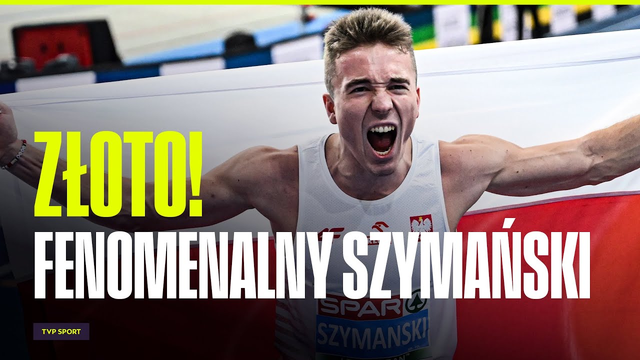 ZŁOTO! FENOMENTALNY JAKUB SZYMAŃSKI NAJLEPSZY NA 60 M PPŁ NA HME! ZOBACZ BIEG