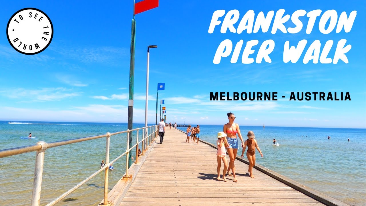 FRANKSTON PIER WALK - Frankston, Victoria, Australia - Relaxing ASMR Walk