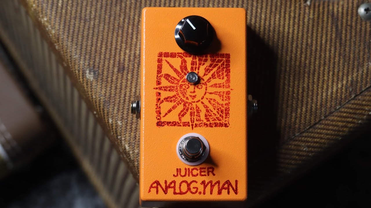 Analogman Juicer Compressor | Pedal Demo