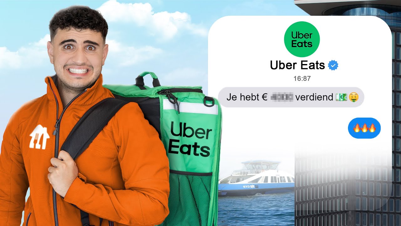 Ik Bezorgde 100 Uur UberEats Zonder Vervoer