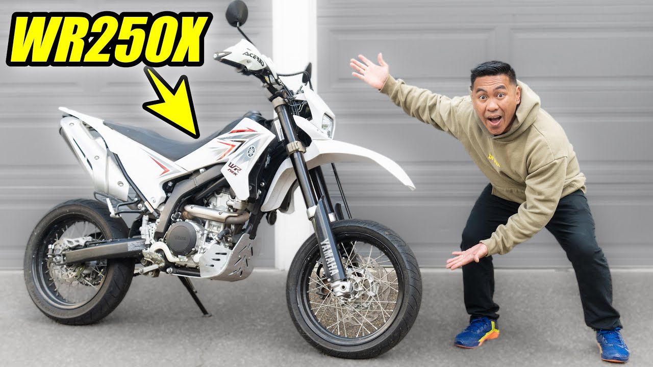 I FINALLY BOUGHT A SUPERMOTO! Yamaha WR250X | ADOBO MOTO S2E9